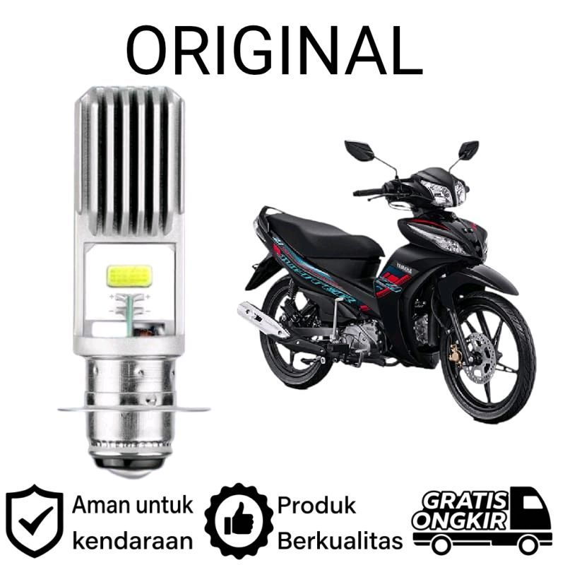 AM 1pcs Lampu depan LED H6 COB motor Yamaha jupiter Z1