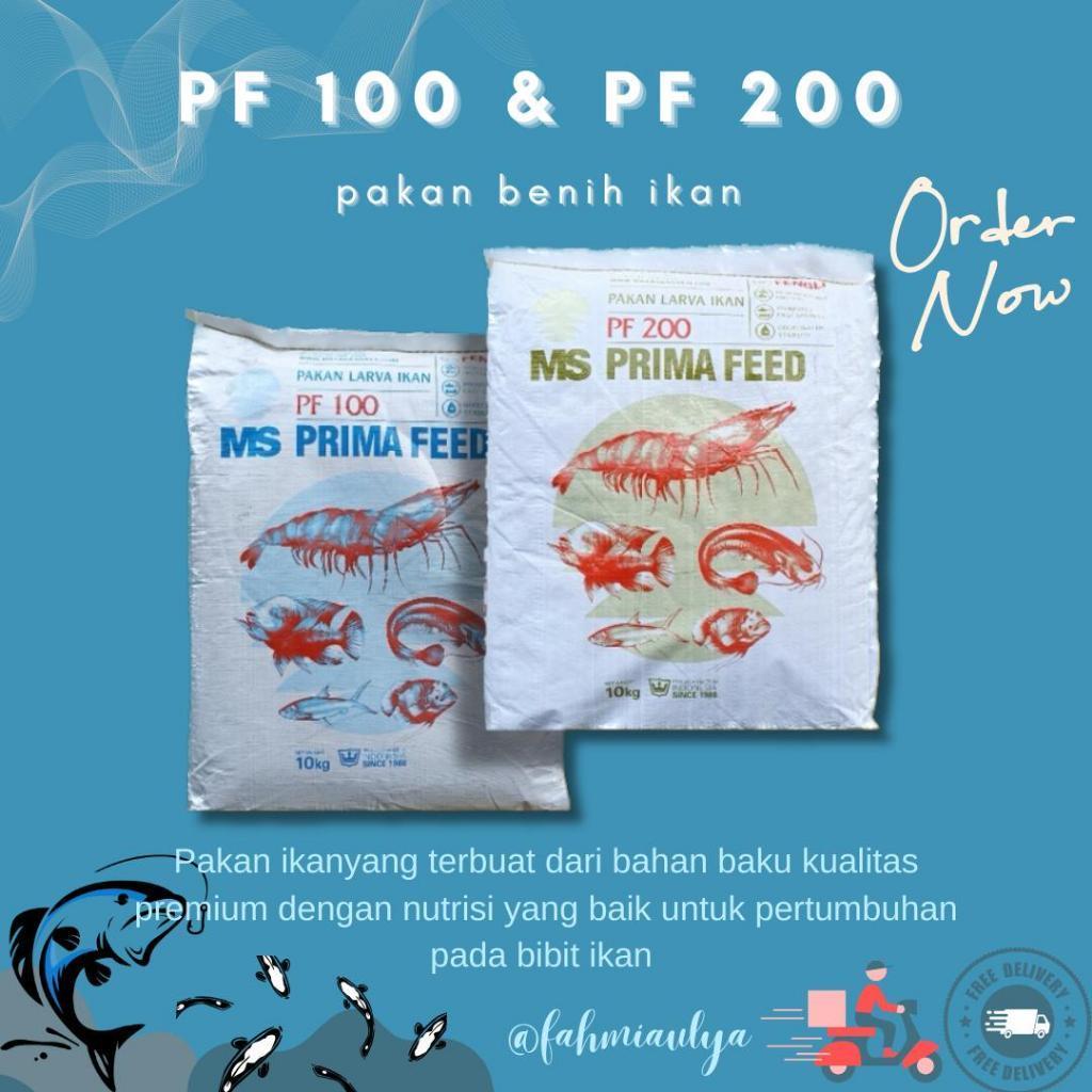 PAKAN IKAN MURAH (KEMASAN 30 KG) PF 100 PF 200 by MS PRIMA FEED  Pakan Benih Ikan Lele Nila Gurame P