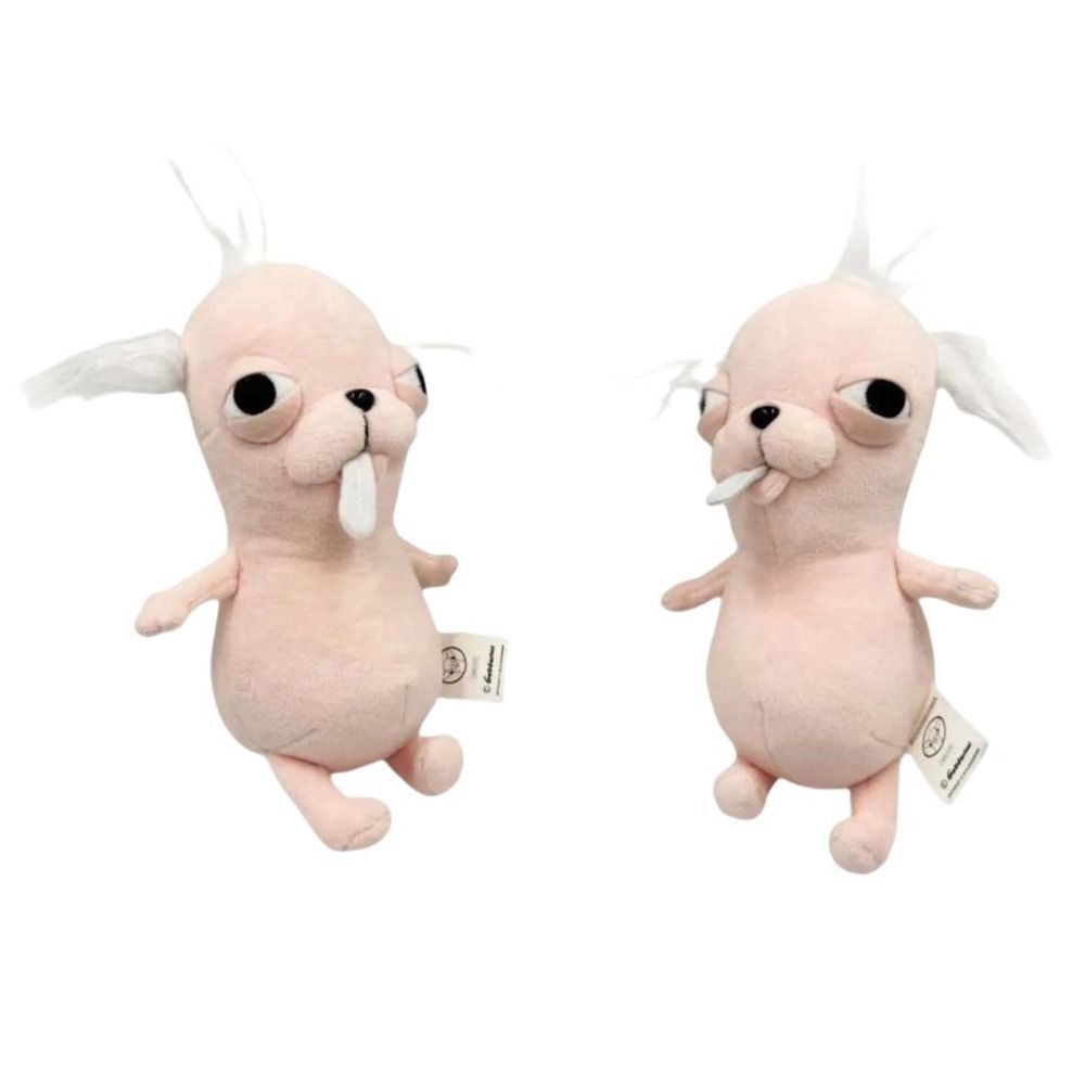 Stuffed Animals Chihuahua Plush Toy Keychain Pent Puppy Pet Stuffed Chihuahua Doll Weird Cute Realis