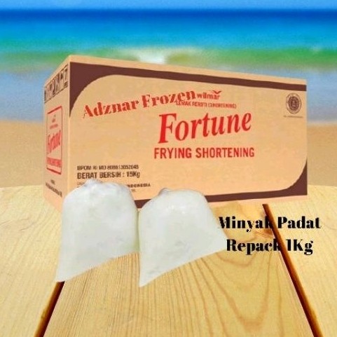 Minyak goreng Padat Fortune 1kg (repack)
