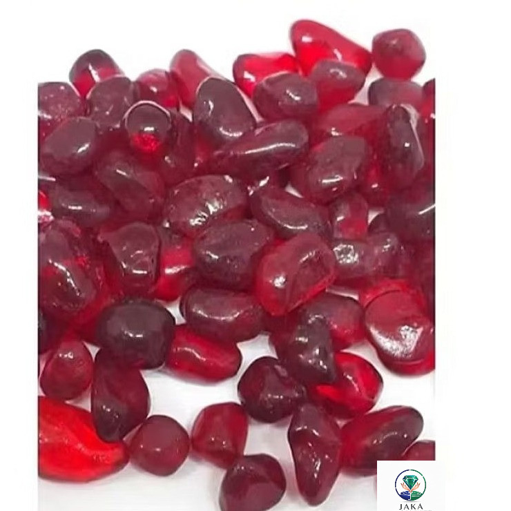 NATURAL BATU AKIK BONGKAHAN MERAH DELIMA