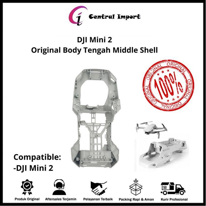 DJI Mavic Mini 2 Body Tengah - DJI Mavic Mini 2 Middle Body Shell