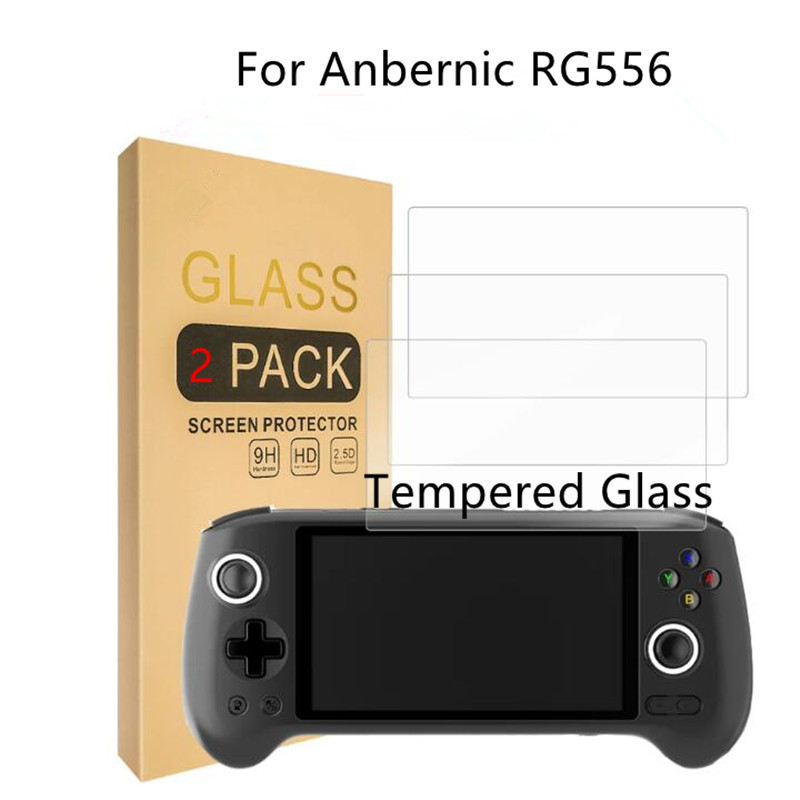 For Anbernic RG556 Tempered Glass Screen Protector High Definition RG556 Game Console Screen Protect