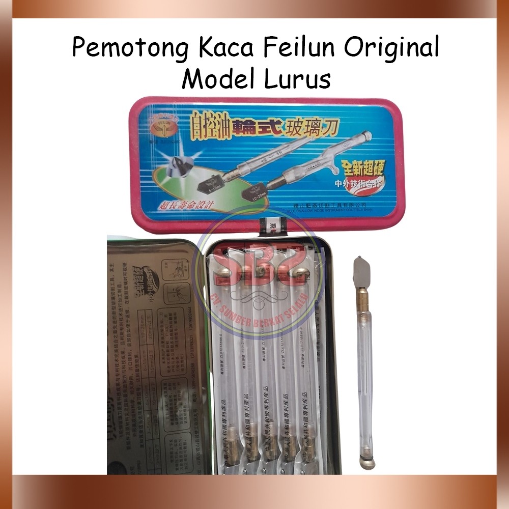 FEILUN FEI LUN Pemotong Kaca Feilun Original Asli Alat Pemotong Kaca Feilun Original Murah Glass Cut
