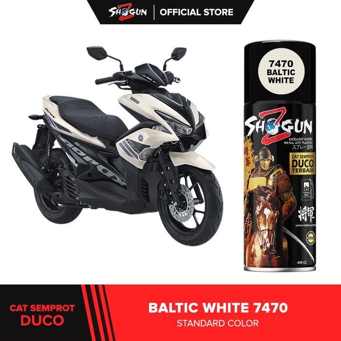 Cat Motor Shogun Z Baltic White 7470 - cat warna putih tulang - 7470-300 cc/ml