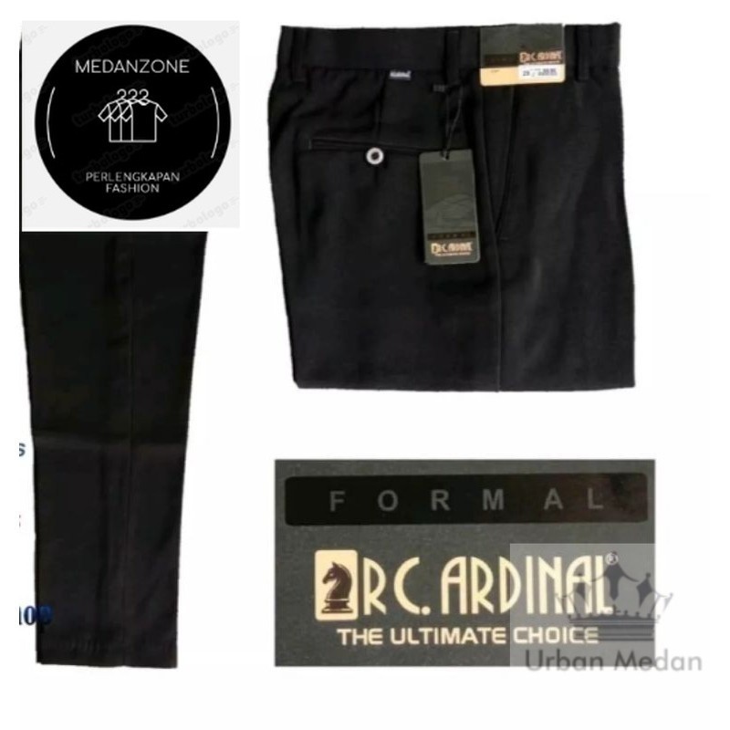 Celana kain Cardinal Formal Pria27-44/Celana kain slim Pria 27-44/Celana kain kerja Pria halus 27-44