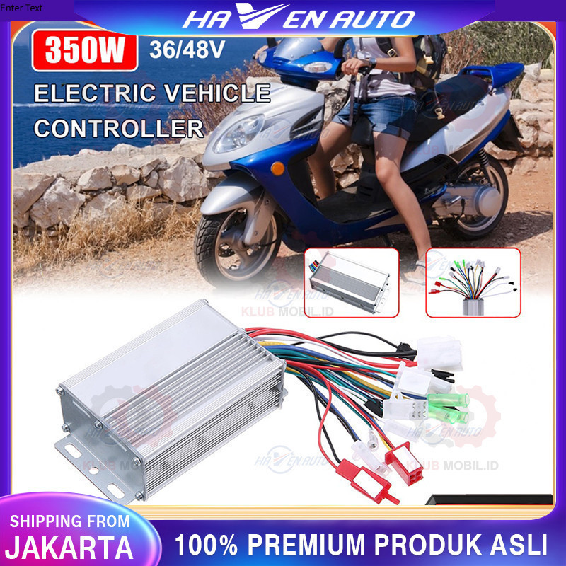 Controller Sepeda Listrik 36V 48V 350W Bldc Brushless Controller Selis Universal Pedal Assist PAS Co
