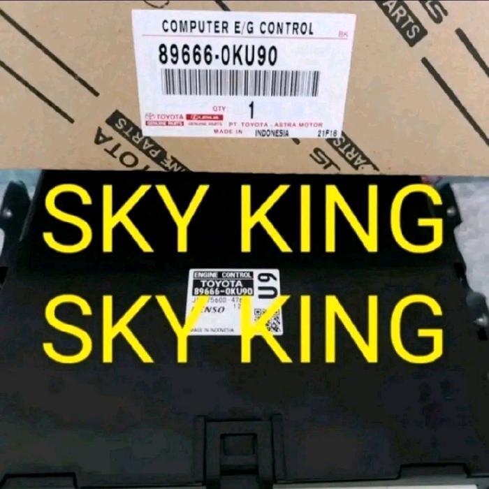 ORI ECU ECM Komputer Computer Engine Control Module Modul Mesin Toyota Fortuner VRZ Fortuner SRZ Ben