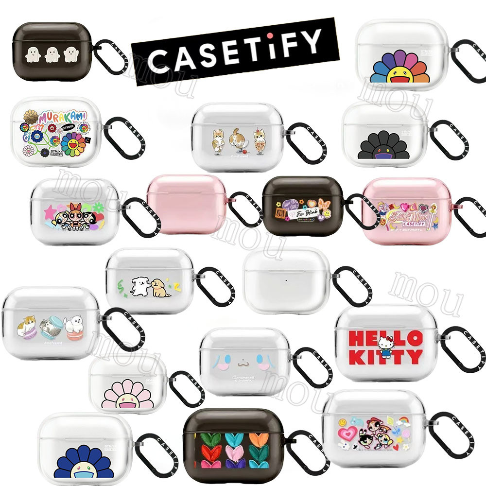 Fashion CASETiFY Multiple Pattern Styles Casing AirPods 2 3 4 Pro Pro2 AirPods 3 AirPods Pro AirPods