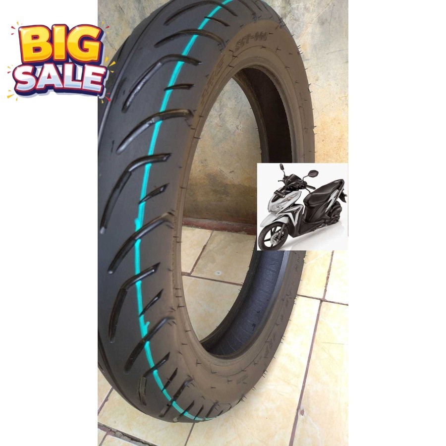 PromoBigSalee BAN BELAKANG IRC VARIO TECHNO 125 FI NON TUBLES RING 14