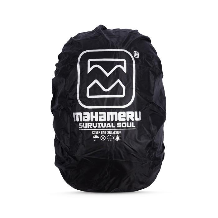 Mahameru Pelindung Tas Anti Air Cover Bag Rcm 20-25L - BLACK  Original