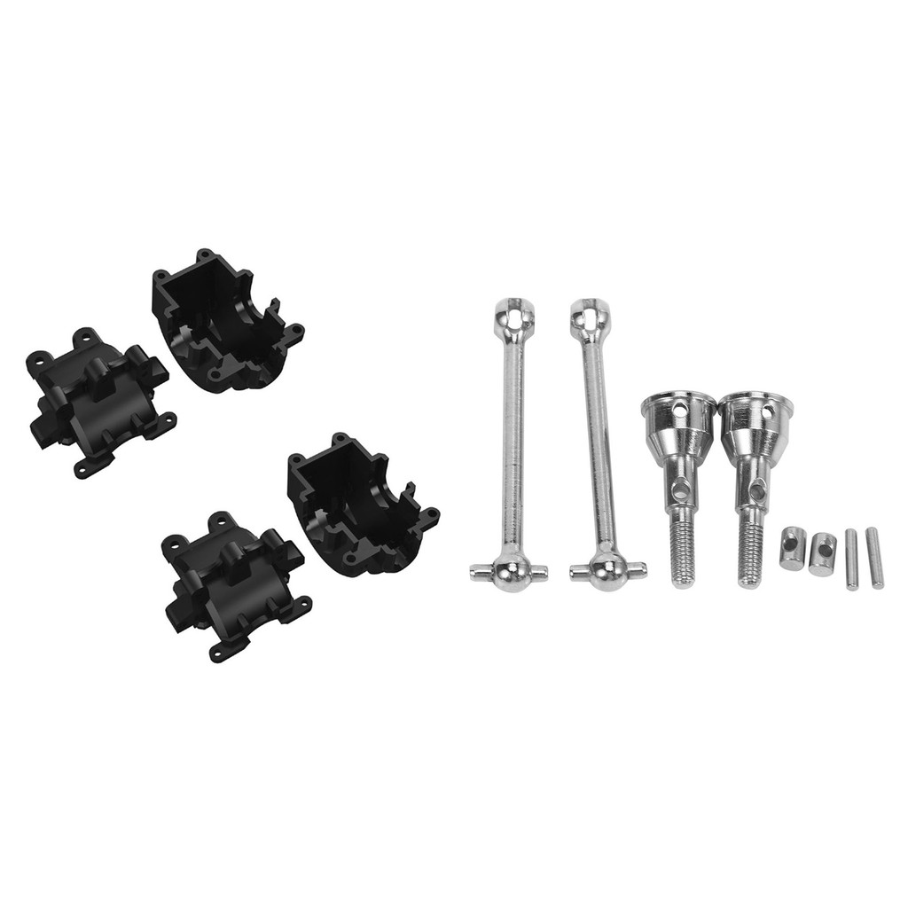 B05C-2 Set fferential Gear Box Gearbox Case For SG 1603 SG 1604 SG1603 SG1604 & 2Pcs Metal Front CVD