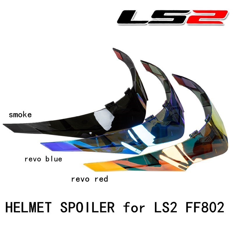 LS2 FF802 helmet spoiler original LS2 full face helmet accessories LS2 spoiler