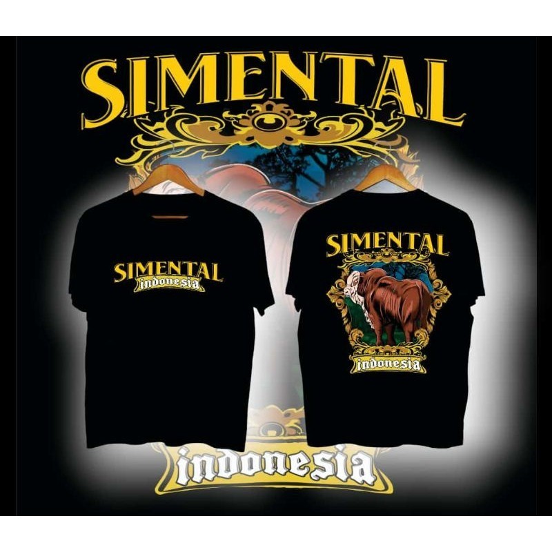 kaos sapi simental indonesia kaos peternak sapi