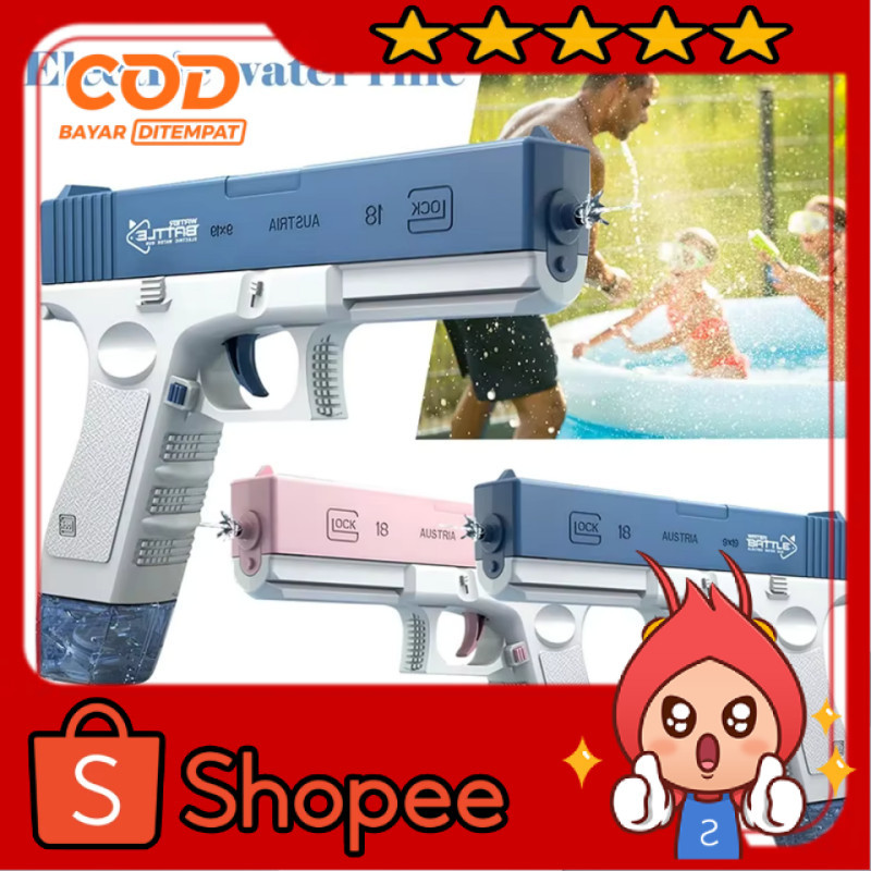 Mainan Water gun/Pistol Air Elektrik Anak-anak/Mainan Anak Pistol Air/ Water Gun Tekanan Tinggi