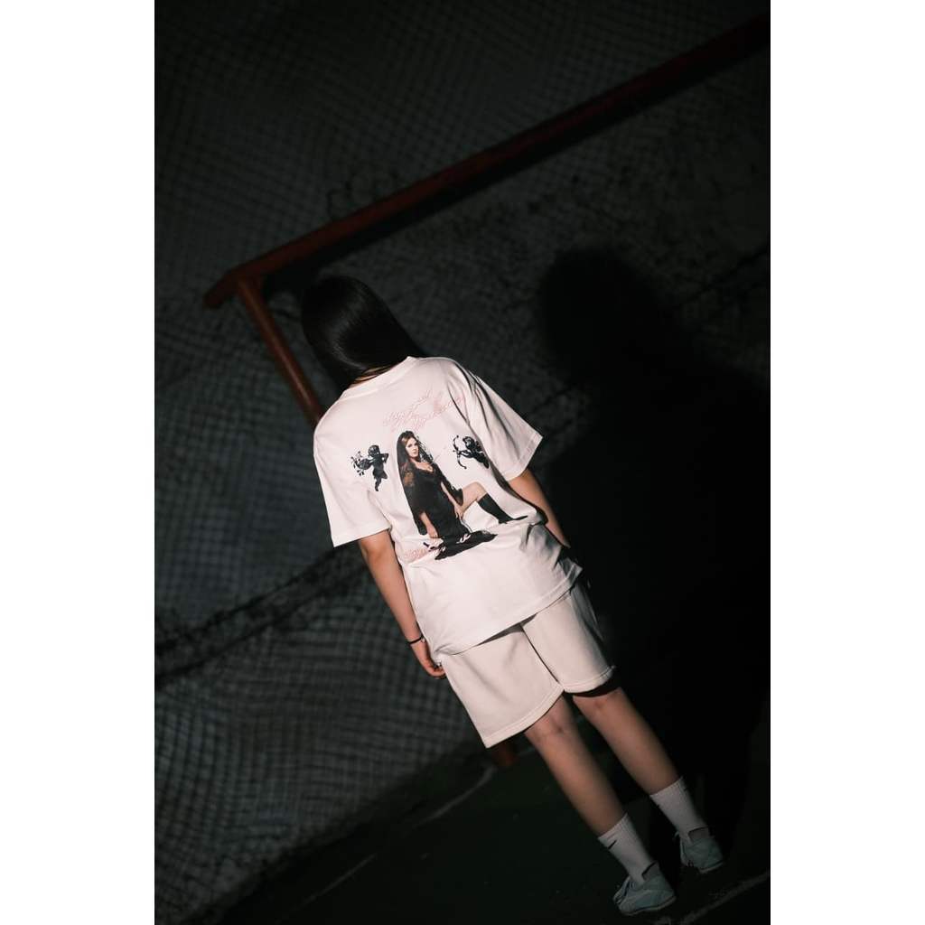 SCAPP | LANA DEL REY WHITE | OVERSIZED TEE