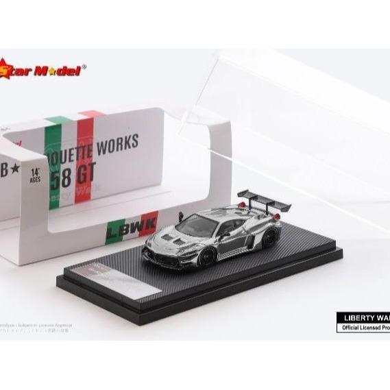 DIECAST Star Model 1/64 LBWK LB-Silhouette Works Ferrari 458 GT