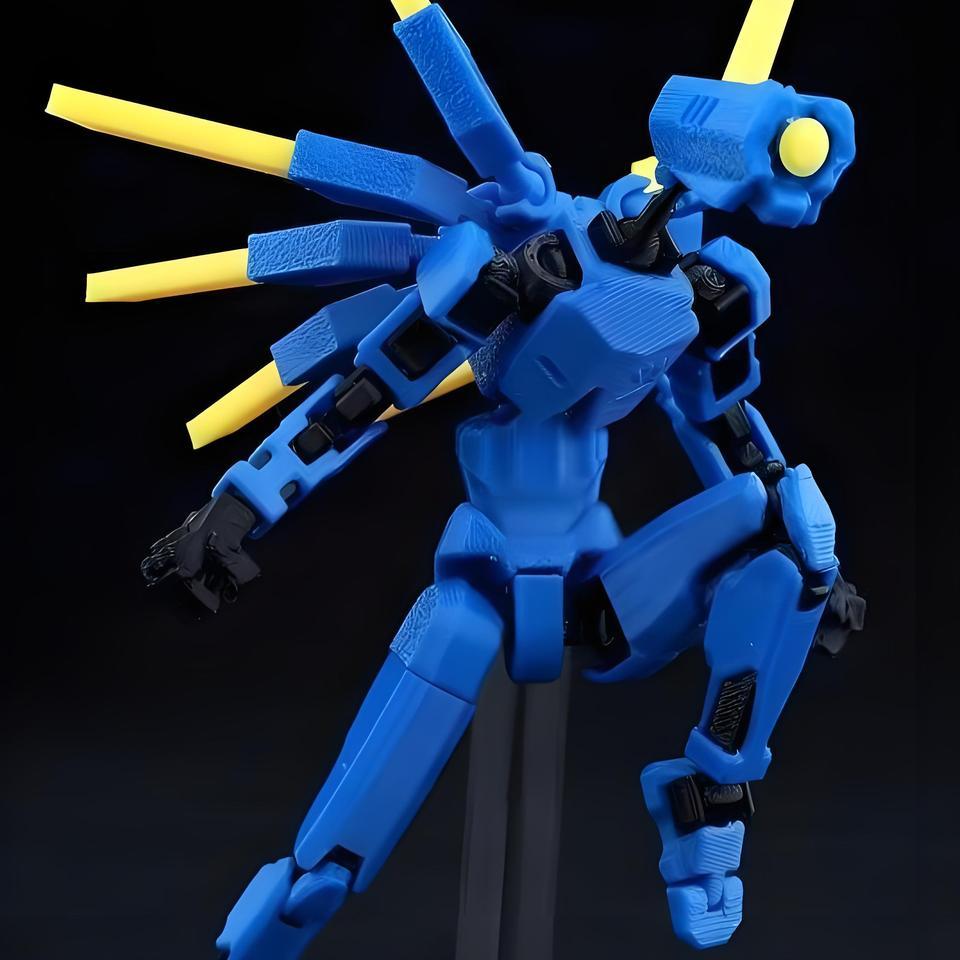 3D Printed Manikin  Ultrakill V1 Series Anime Action Figures Toys  Multi-Joint Mobile Robot Shapeshi