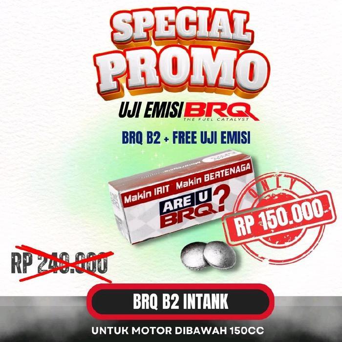 Koalla Shop BRQ CATALYST PENGHEMAT BBM S/D 20% B2 INTANK MOTOR 125CC