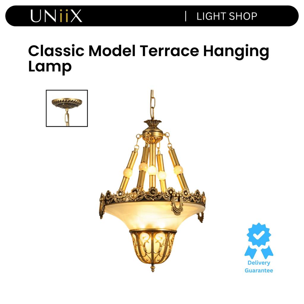 UNiiX - LG123 | Lampu Gantung Teras Model Klasik Lampu Hias Gantung Klasik Lampu Gantung Klasik Untu