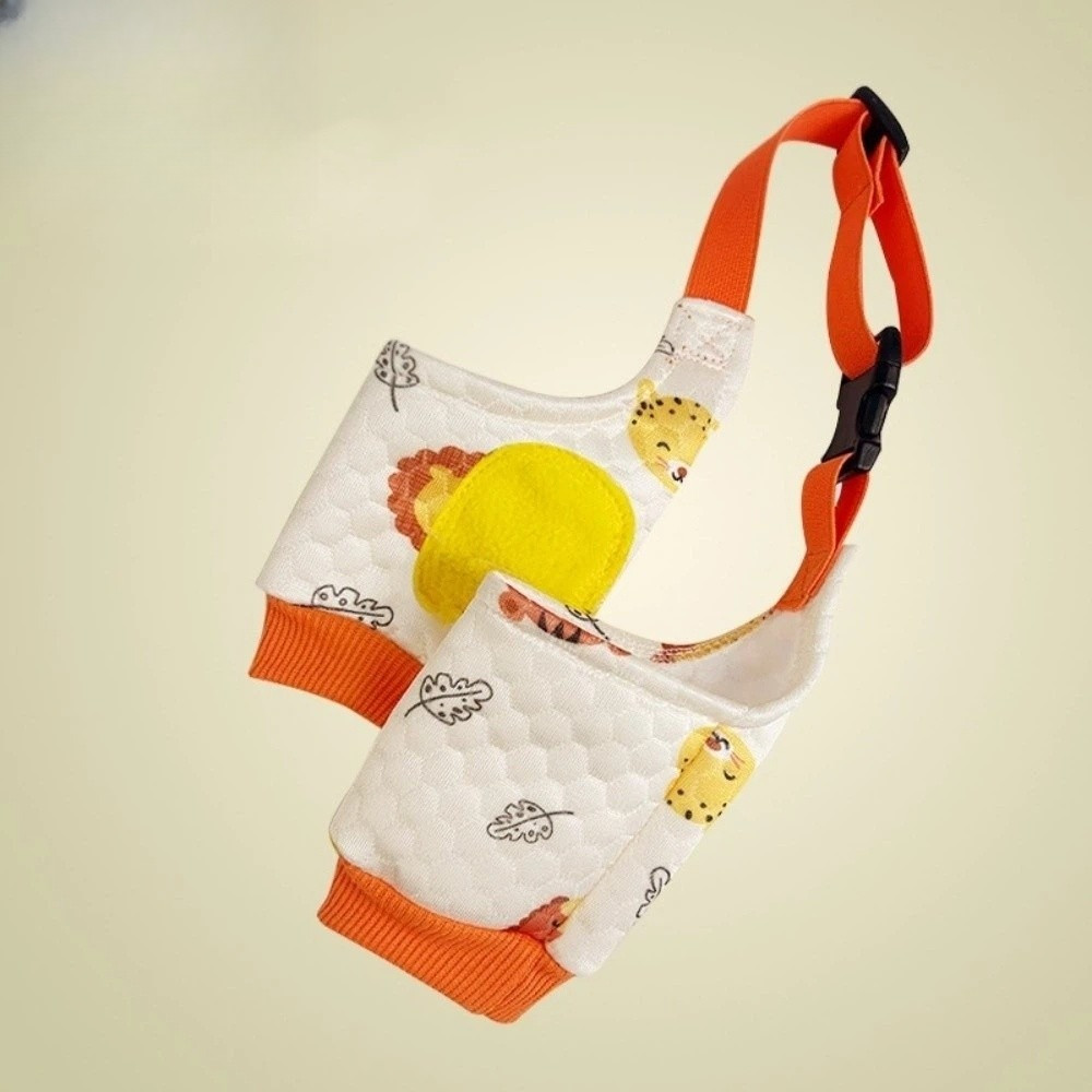 Elastic Dog Elbow Brace Adjustable Breathable Puppy Joint Protector Cartoon Pattern Soft Dog Knee Le