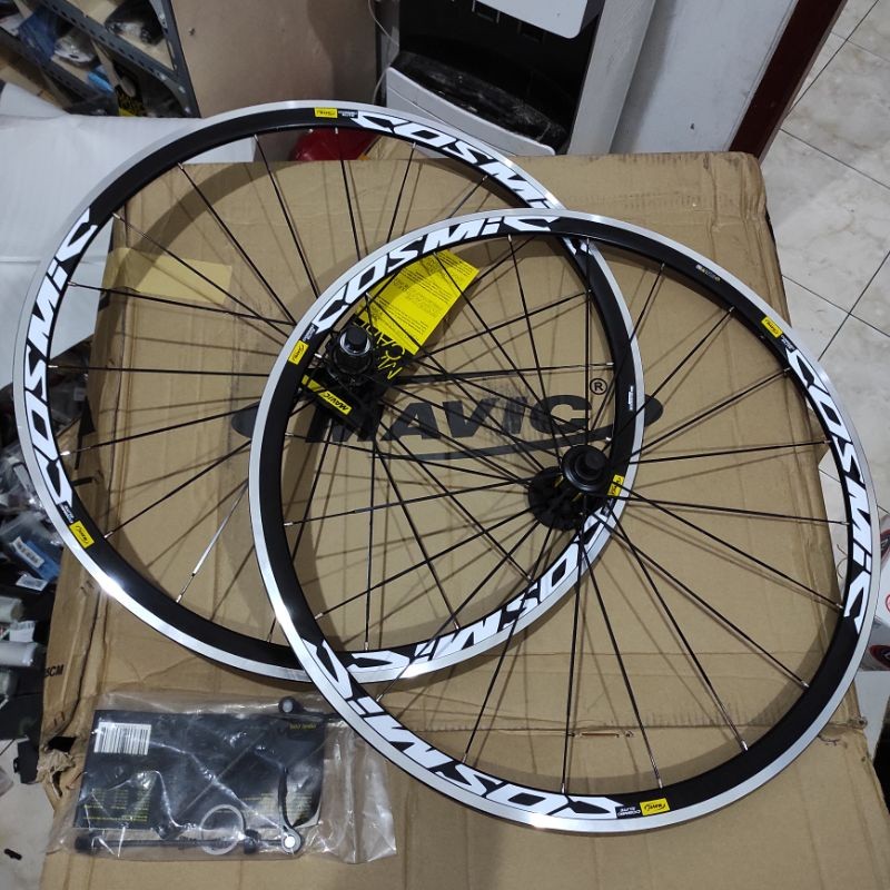 WHEELSET 700c MAVIC COSMIC ELITE 30MM SEPEDA BALAP ROADBIKE SEPASANG DEPAN BELAKANG