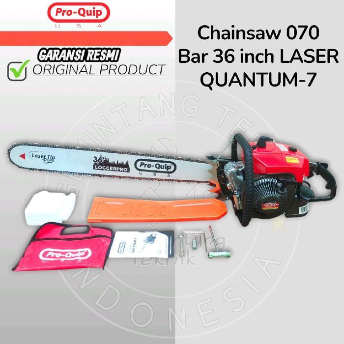 Mesin Senso Besar 36 inch Bar Laser / Chainsaw 070 36 inch / Gergaji Mesin 36 Inch Bar Baja PRO-QUIP