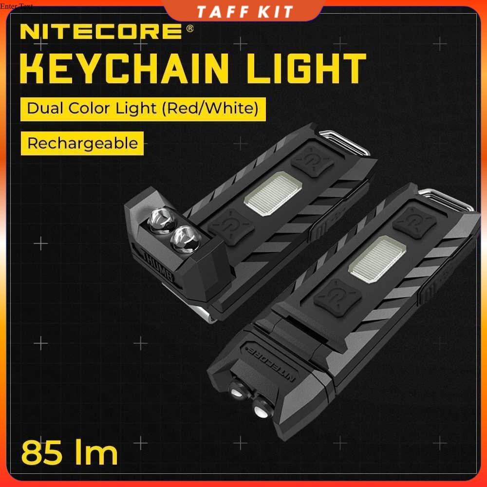 NITECORE Dual Color LED USB Rechargeable Keychain Light - THUMB