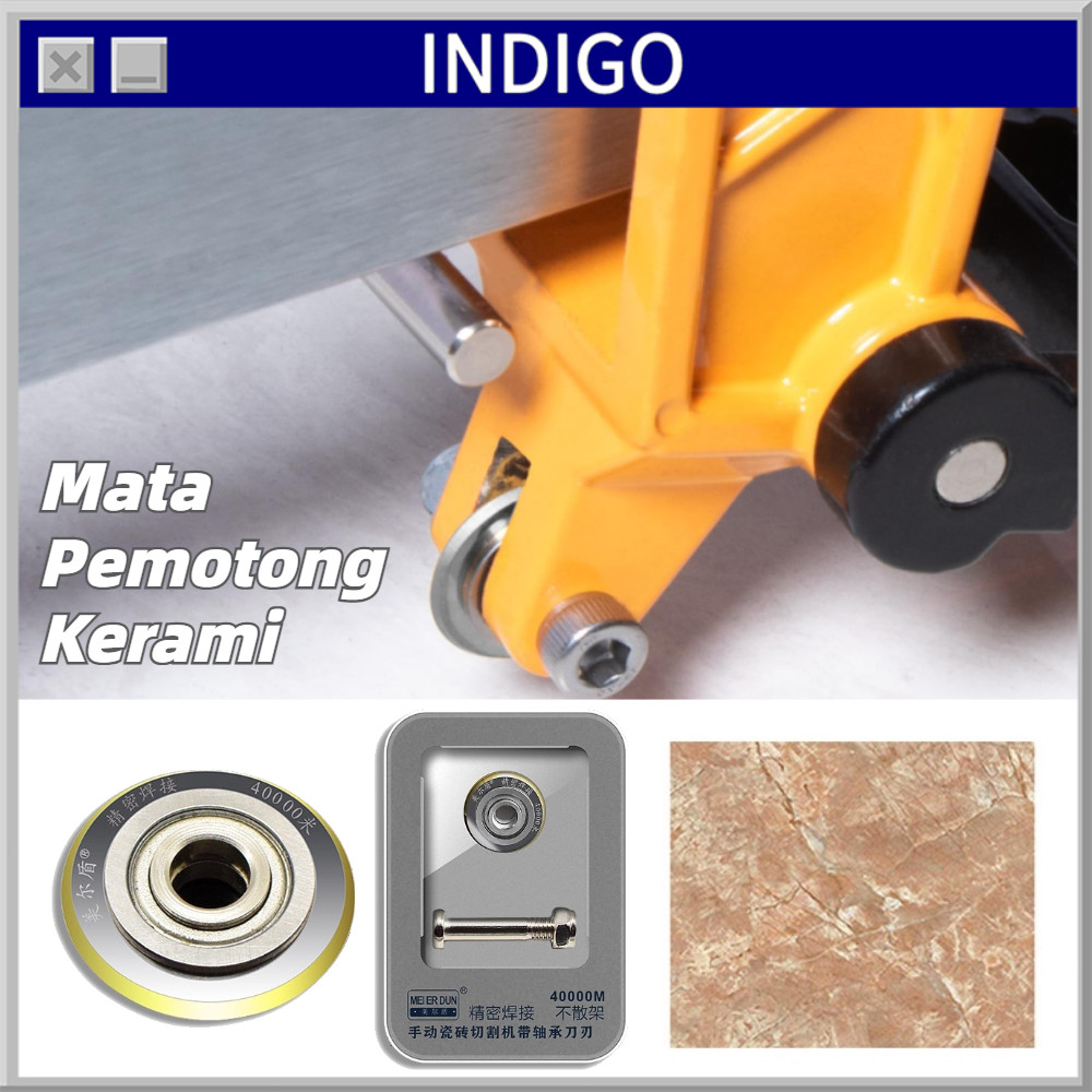 Tile Cutter Wheel-Roda Pemotong Keramik-Mata Pisau Keramik Granit Dorong