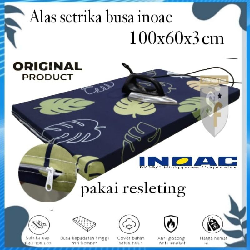 Alas setrika busa Inoac.100x60x3cm.Alas setrika.Alas setrika busa.Busa alas setrika.setrikaa.alas se