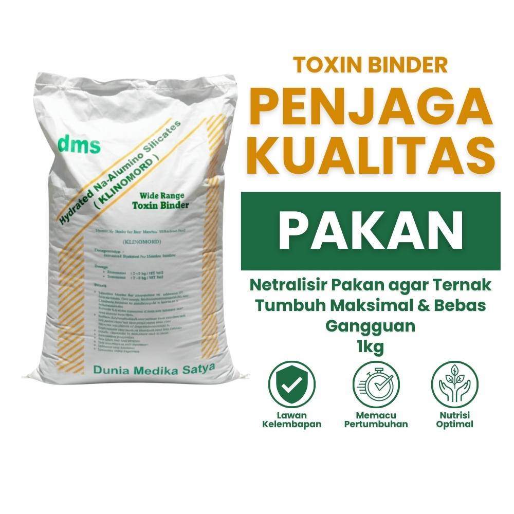 Toxin Binder 1kg - Toxin Binder Pakan Ternak - Pakan Ternak Anti Jamur - Toxin Binder Murah