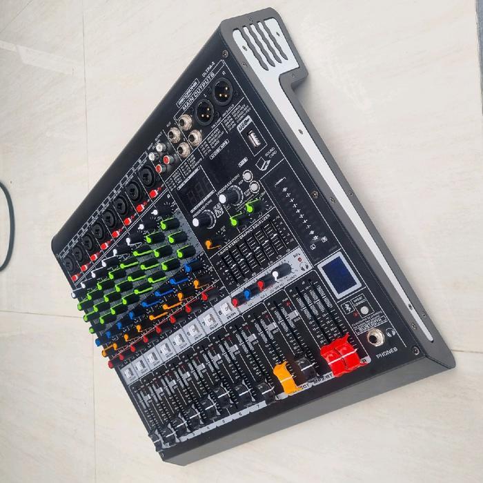 Mixer Audio 8 Channel Recording Tech Ultra 8 Profesional Mixing 256 DSP Multi Effect Original - -, -