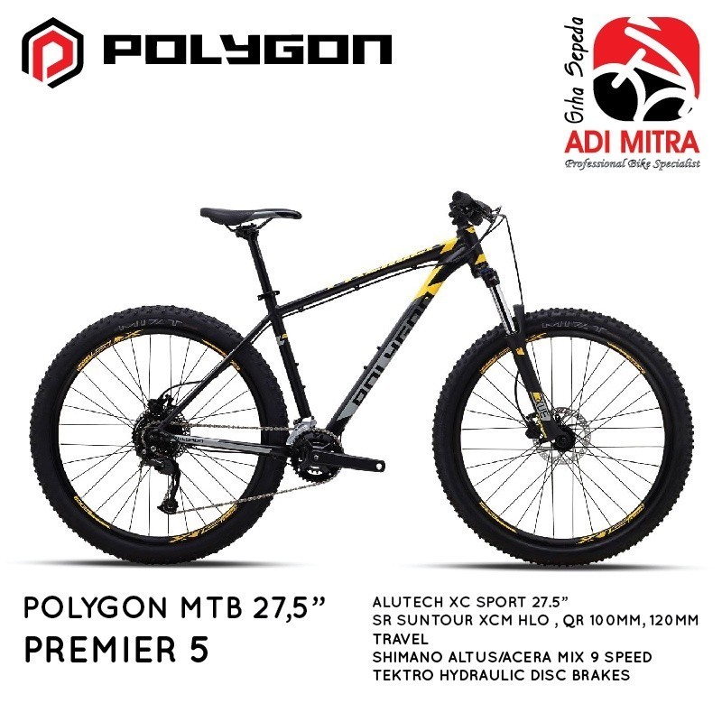 PROMO Polygon Premier 5 Sepeda MTB 27.5 Inch Hydraulic Disc Brake