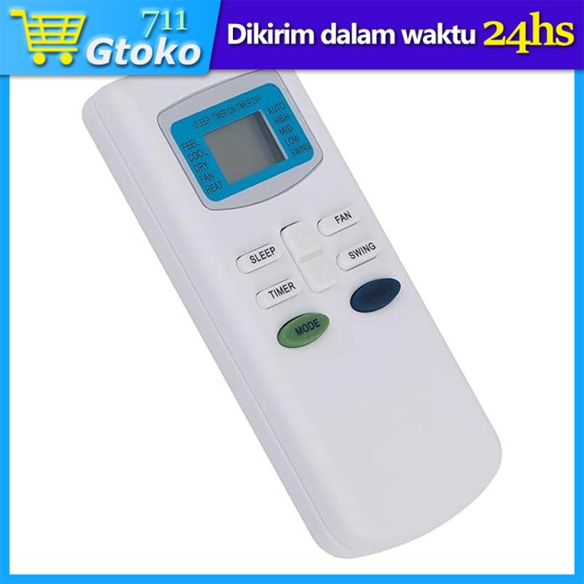 Remote AC TCL Tombol Biru Remot AC ECO X5 Series TAC-05CSA / X5