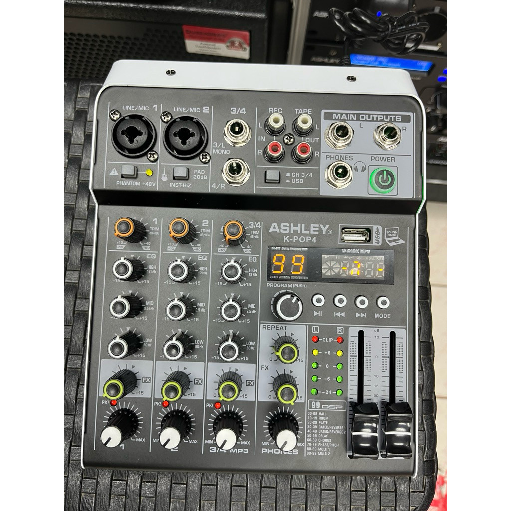 Mixer Audio Ashley K-POP4 / KPOP4 4Channel Original