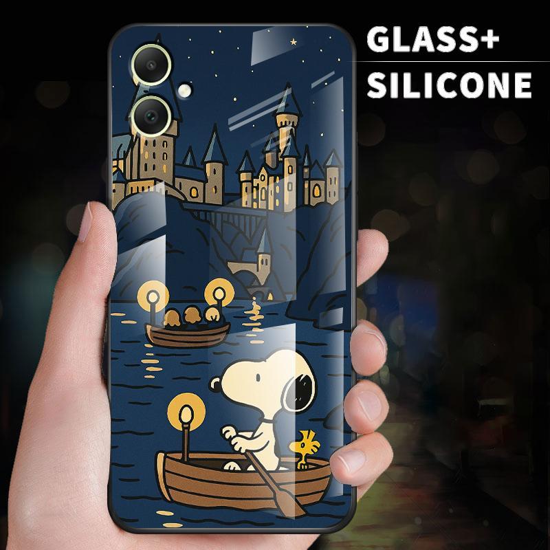 Casing For Samsung A05 A05s A02 A02s A03 Core A03s A04 A04E A04s Case Tempered Glass Silicone Cantik