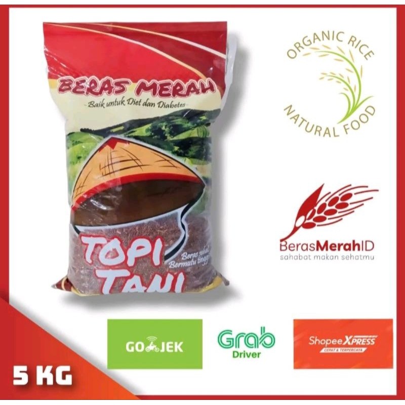 BERAS MERAH ORGANIK 5KG