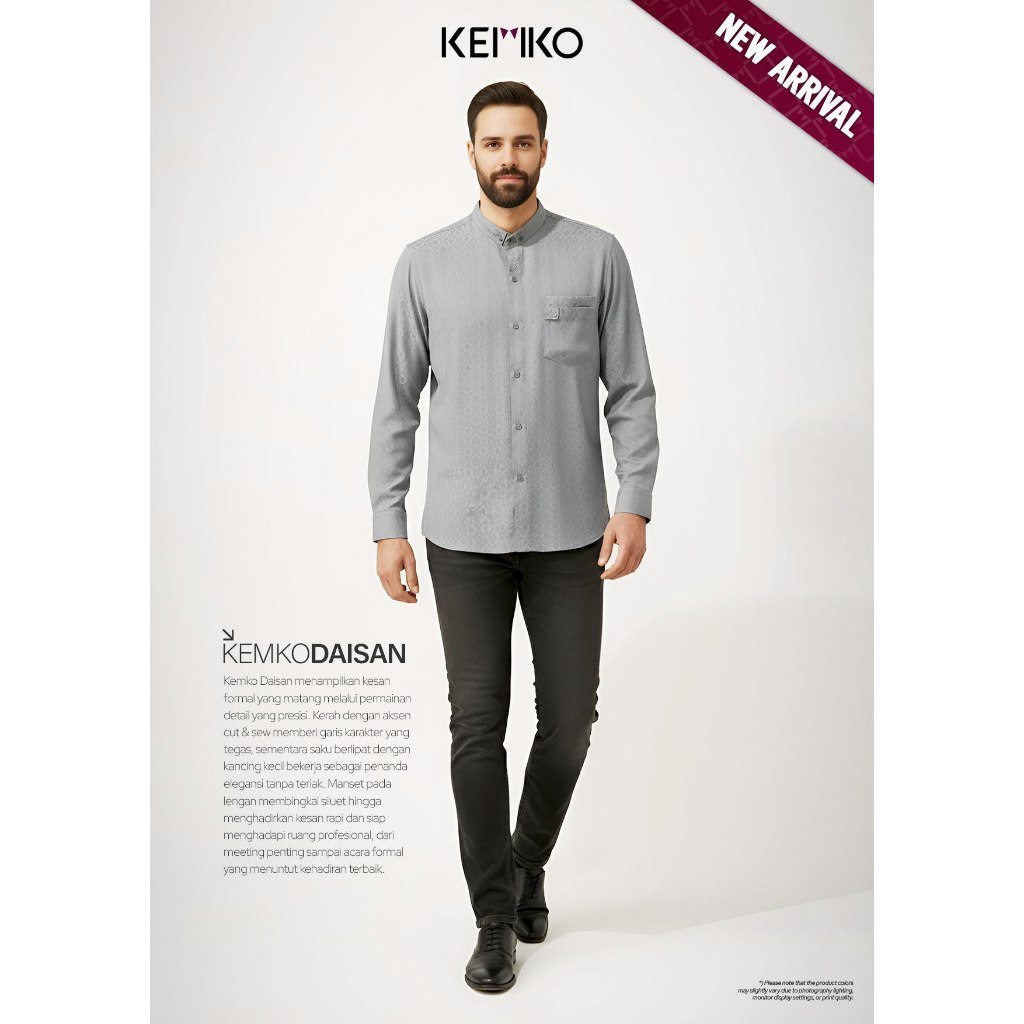 Rabbani ori - Kemko Daisan | Kemko Lengan Panjang | Kemeja Lengan Panjang | Koko Lengan Panjang | Ko