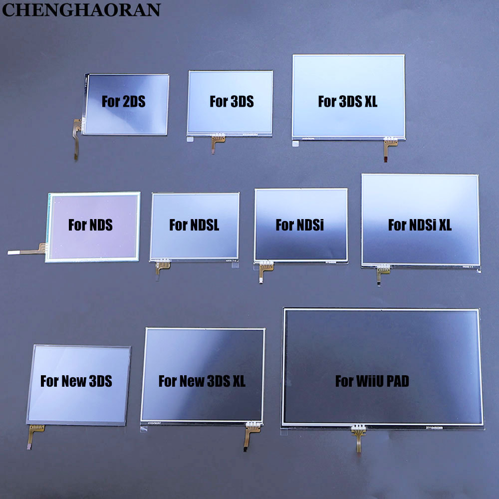 Replacement Glass Touch Screen Panel Display Digitizer For NDS DS Lite NDSL NDSi XL 2DS 3DS 3DSXL Ne