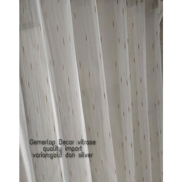 Vitrase gorden/Vitrase polos/gorden siang/Vitrase plisket/vitrase import