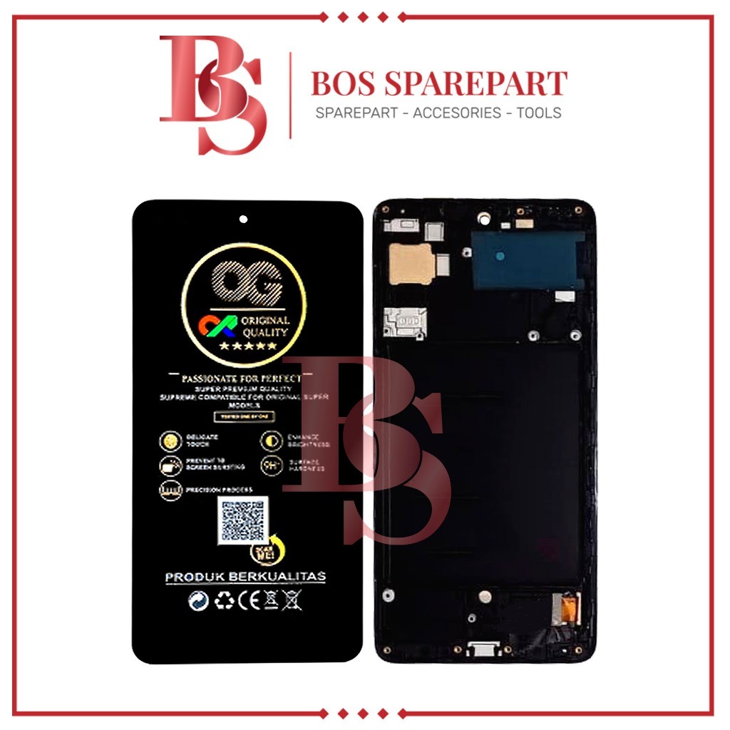 LCD SAM A71 2020 / A715 FULLSET TOUCHSCREEN