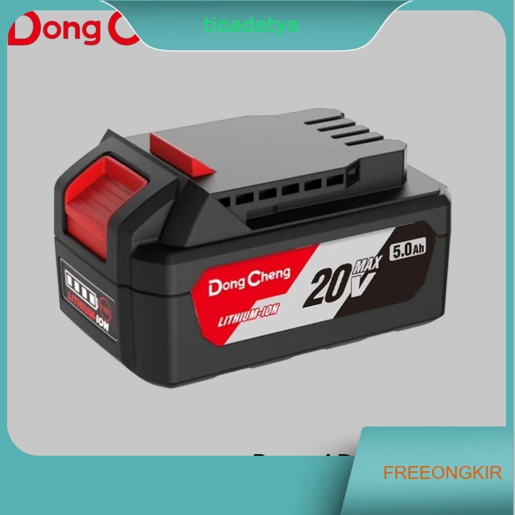 Baterai DongCheng 20V 5.0Ah Baterai DongCheng FFBL2050 Batere 20V 5.0 Ah Cordless