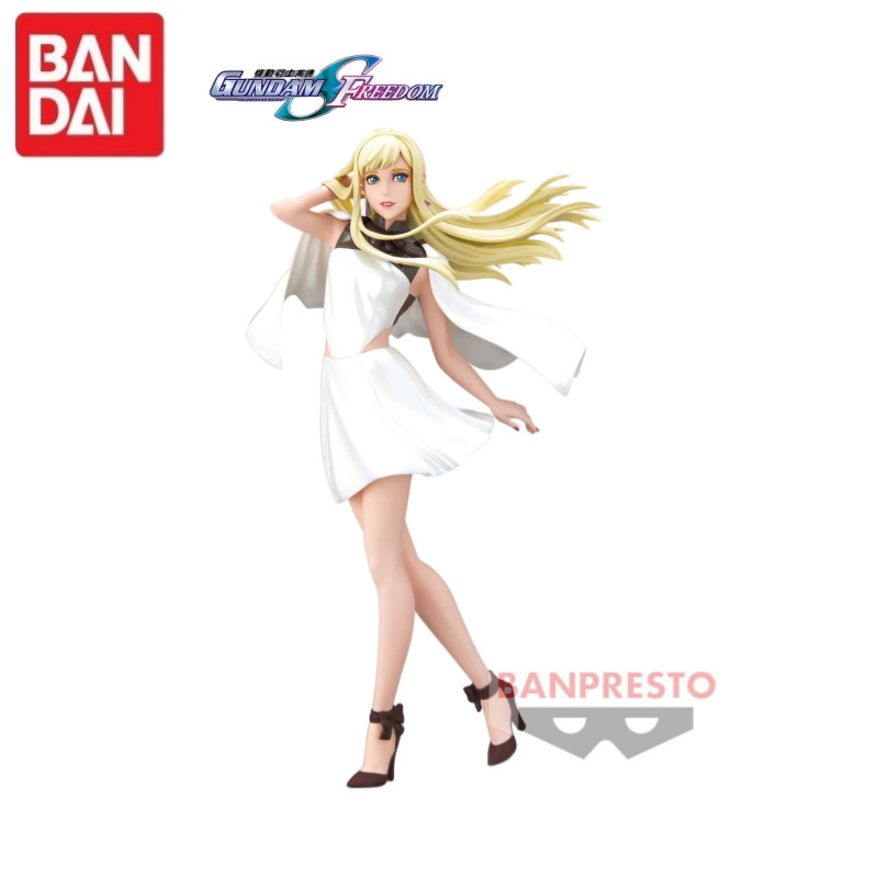 In Stock 100% Original Bandai Gundam Prize Shining & arisma Gigi Andalucia Anime aracter Model Colle