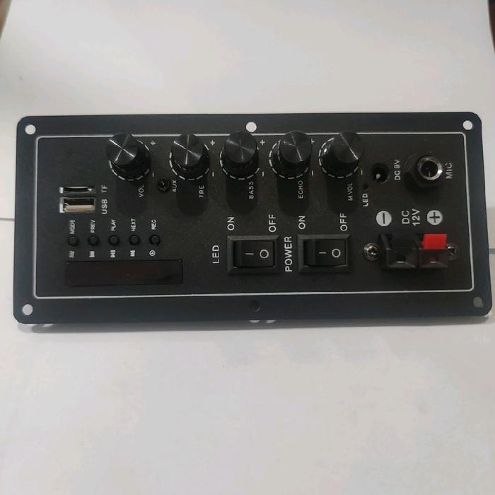 Modul Mesin Speaker Aktif Mini Bluetooth 19cm x 8,3cm dengan Fitur USB TF dan Kontrol Volume Bass Ec