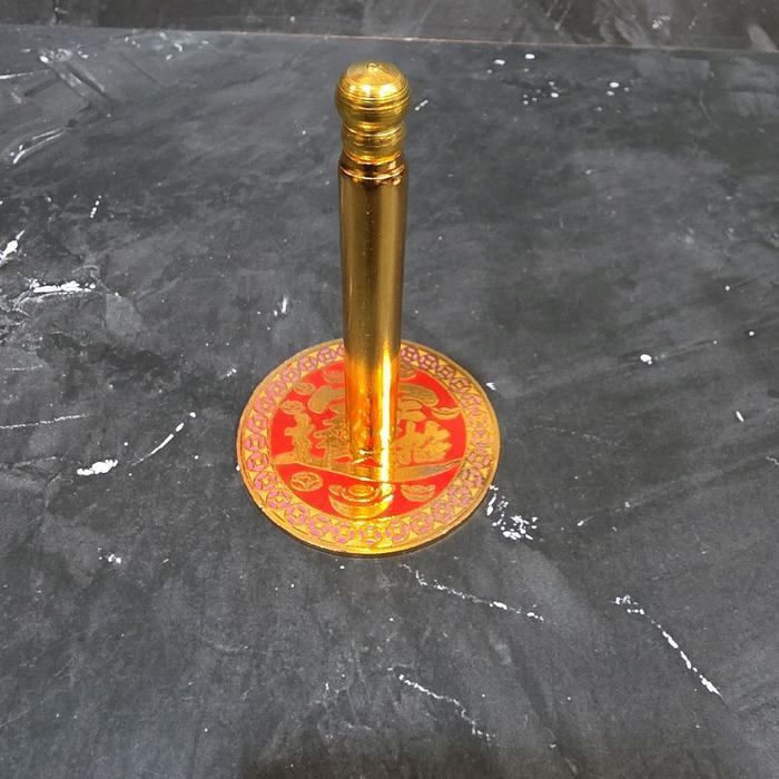 Tempat Hio Tekan Abu Hiolo Kuningan Ukuran Kecil