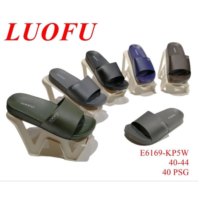 LUOFU E 6169 KP5W/ A/ E6169 A6 sandal selop pria Luofu Import