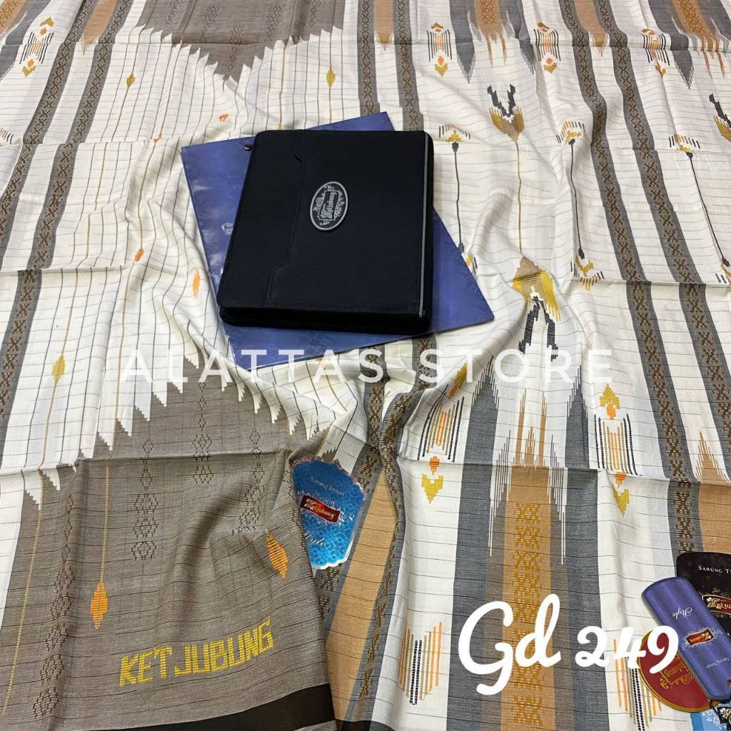 [PROMO SPESIAL RAMADHAN] Sarung KETJUBUNG STYLE SGD SCP SKP SJP GOLD Original Dapat Dompet Ketjubung