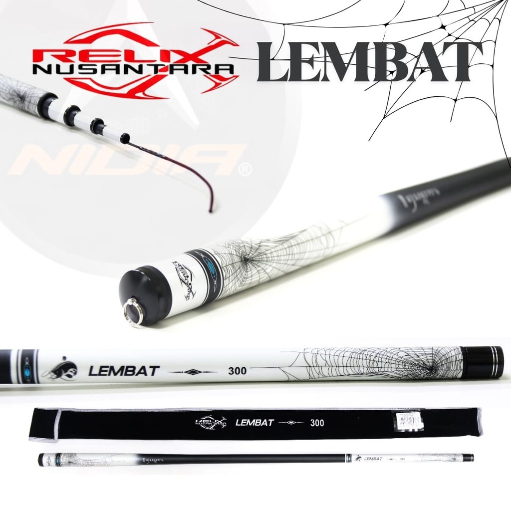 Joran Tegek Lembat Relix Nusantara | Joran Tegek Galatama Lele