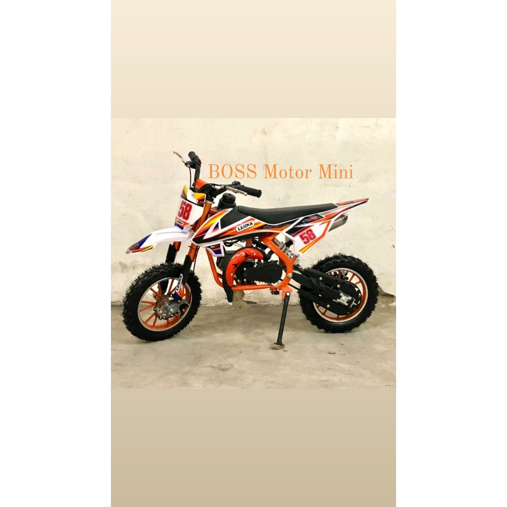 MOTOR MINI TRAIL MC 58// LENKA// MOTOR BENSIN ANAK// MURAH