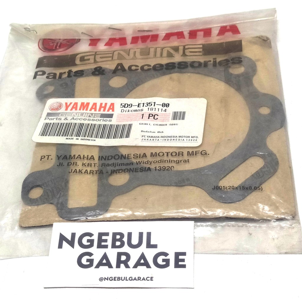 Paking Blok JUPITER Z NEW 2010 SALIB VEGA ZR Packing YAMAHA ORI 5D9 E1351 00